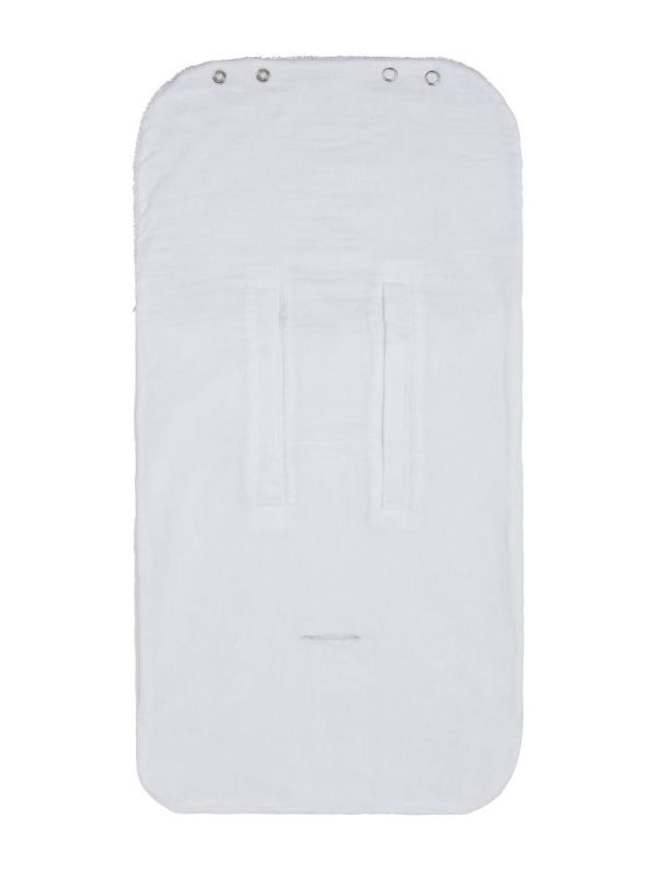 Baby’s Only - summer Cotton Footmuff Maxi Cosi, breeze white