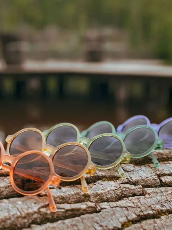 Ki ET LA Woam - sunglasses for kid 2-4 years, brown