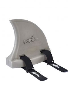 The Swimfin Shark Fin for Children learning to swim, a safety swimming aid and flotation device.