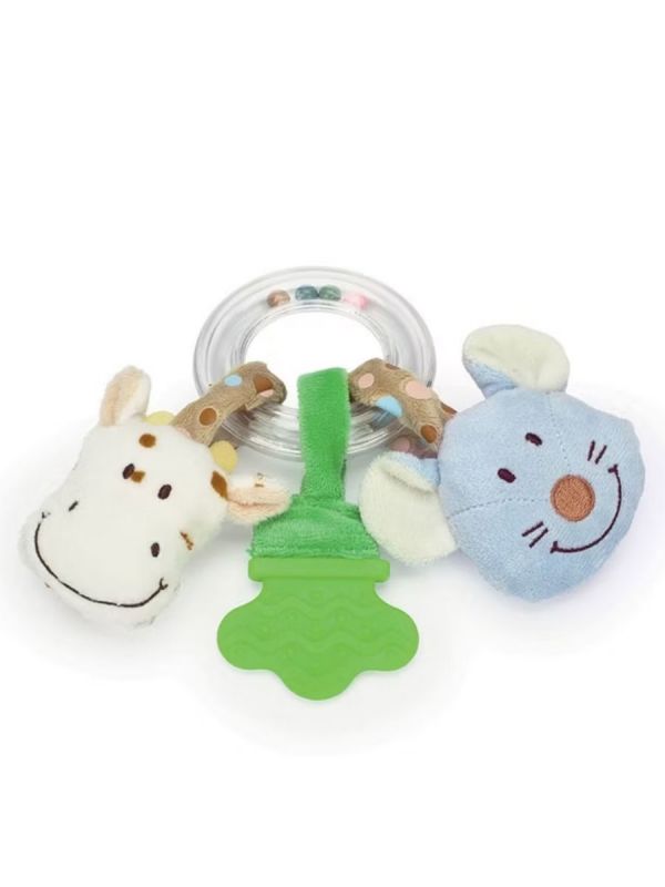 Teddykompaniet Diinglisar Rattle, Mouse & Cow