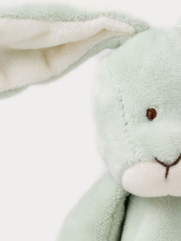 Teddykompaniet Diinglisar comfort blanket bunny, mint