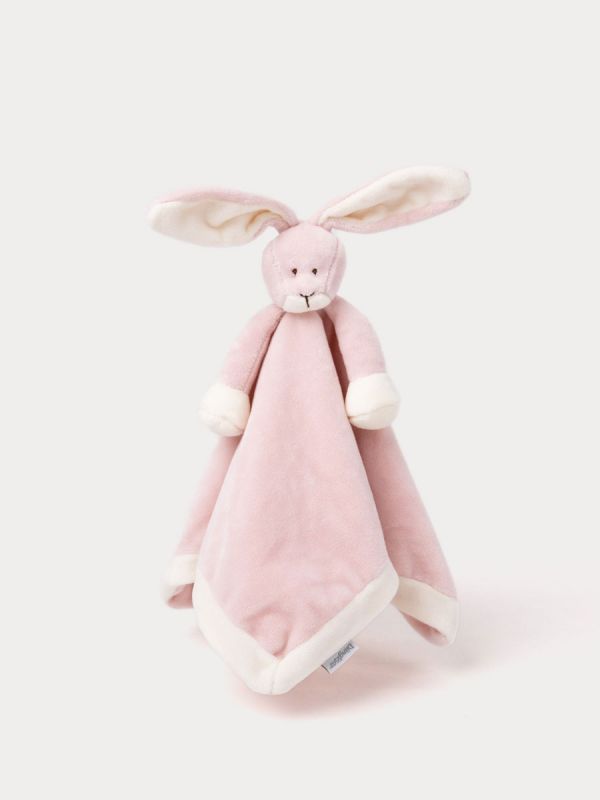 Teddykompaniet Diinglisar comfort blanket bunny, rosa