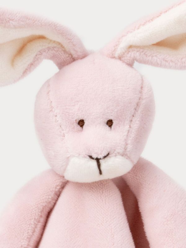 Teddykompaniet Diinglisar comfort blanket bunny, rosa