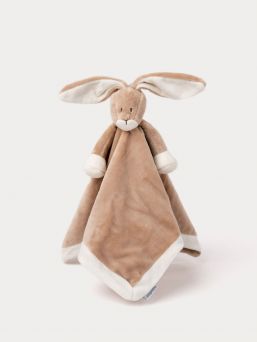 Teddykompaniet Diinglisar comfort blanket bunny, brown