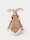 Teddykompaniet Diinglisar comfort blanket bunny, brown