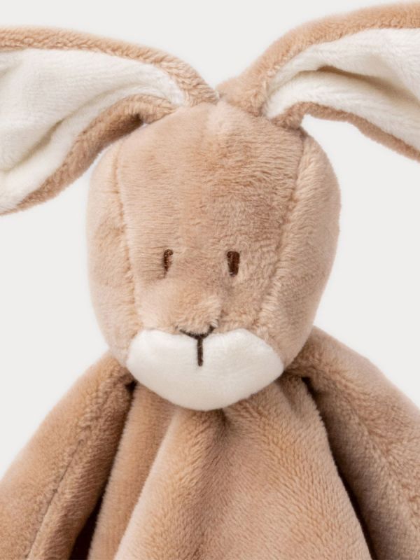 Teddykompaniet Diinglisar comfort blanket bunny, brown