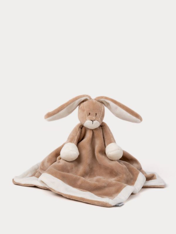 Teddykompaniet Diinglisar comfort blanket bunny, brown