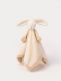 Teddykompaniet Diinglisar comfort blanket bunny, cream