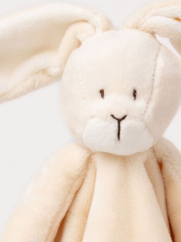 Teddykompaniet Diinglisar comfort blanket bunny, cream