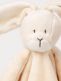 Teddykompaniet Diinglisar comfort blanket bunny, cream
