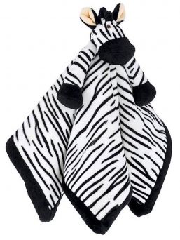 Teddykompaniet Diinglisar comfort blanket zebra