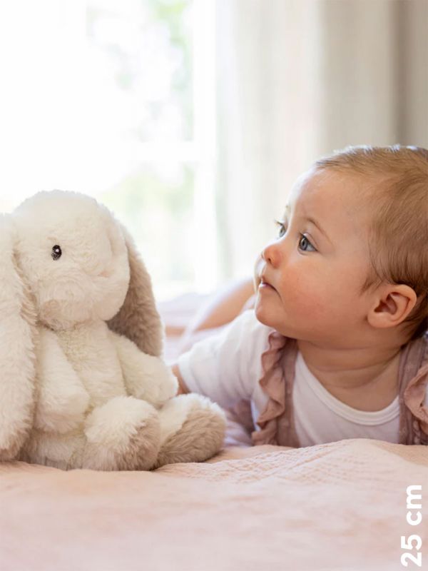 Teddykompaniet Teddy Mocca 25cm  – beige stuffed bunny