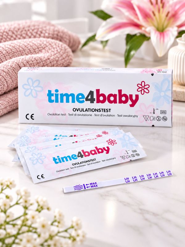 Time4baby Ultra Sensitive Ovulation Test 10 mIU/ml – 50 Pack