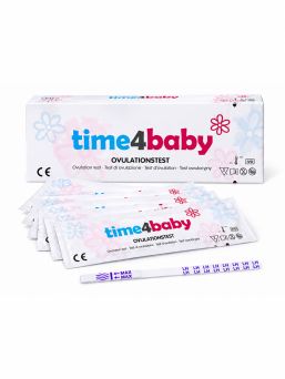 Time4baby Ultra Sensitive Ovulation Test 10 mIU/ml – 50 Pack