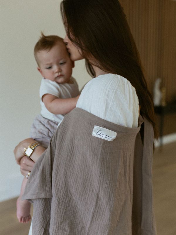 Nursing cover for privacy, Pale Taupe Beige