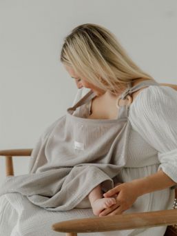 Nursing cover for privacy, Taupe Beige