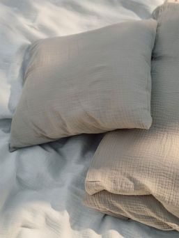 Tisu baby duvet cover set and pillowcase, Sand