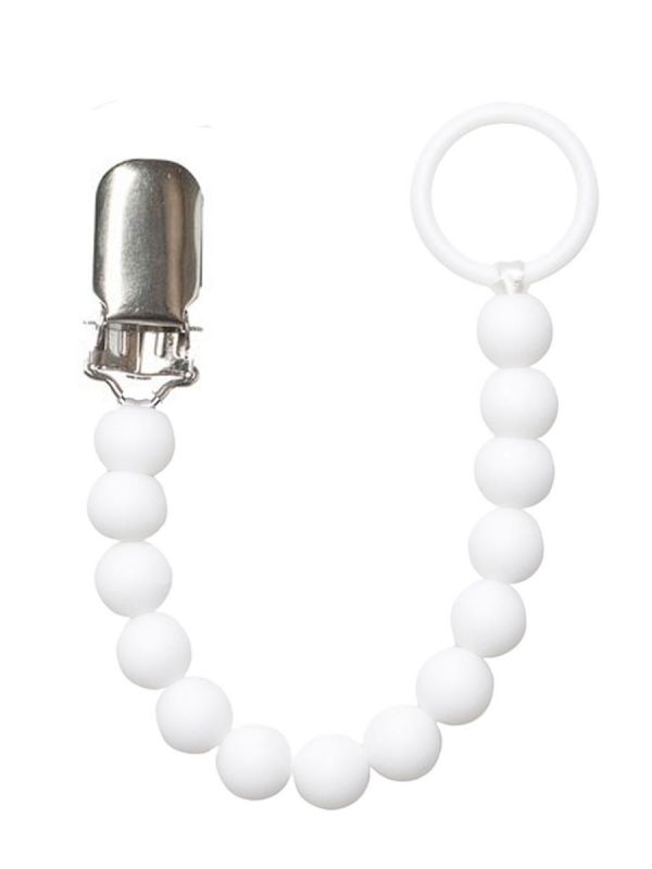 Pacifier holder Basic - White