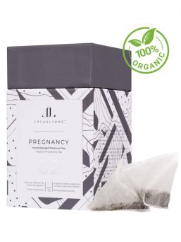 Lola & Lykke® 100% organic pregnancy tea contains a unique blend of naturally decaffeinated Rooibos tea and organic herbs.