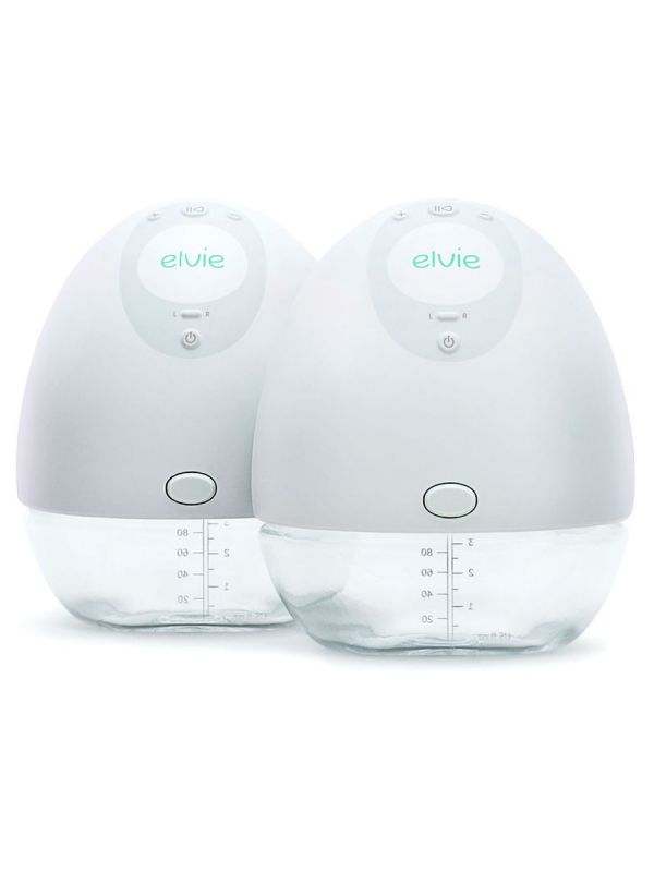 Elvie Pump Double hands free. The world’s first silent wearable breast pump. Fits in your bra, and your life. No tubes. No wires. No noise.