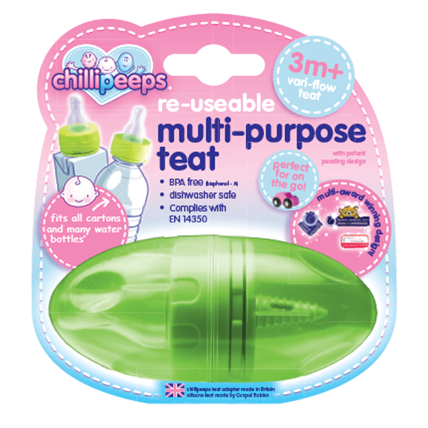 Re-useable multi-purpose teat | Chillipeeps