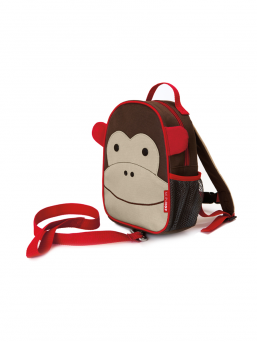 SkipHop Backpack with rein (monkey)