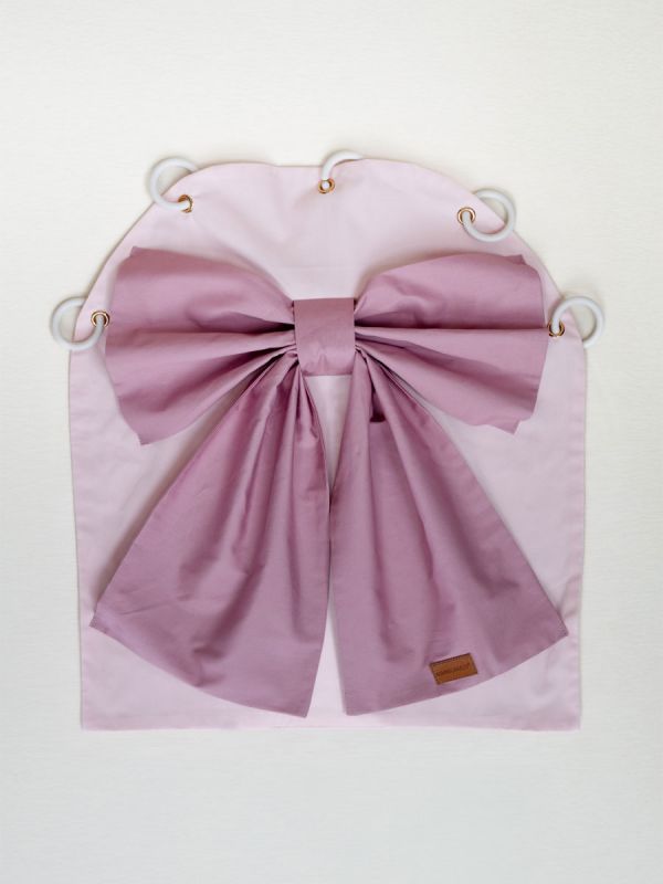 Carriage curtain, Lullabow rosa