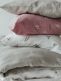 Baby duvet cover set gauze 85x125cm - Blush Leaves