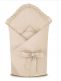 Baby swaddle & playmat, Beige ruffles