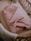Baby swaddle & playmat, Pink ruffles