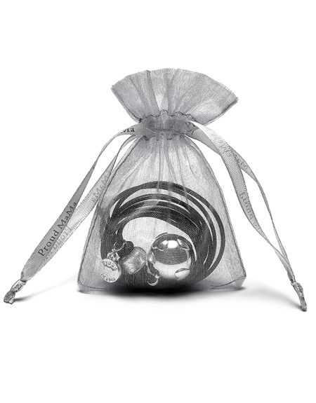 Bola for mom to be, babybell Heart silver | PROUD MAMA