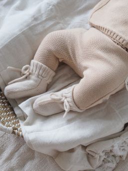 Baby's wool sock, merino wool