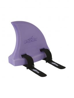 The Swimfin Shark Fin for Children learning to swim, a safety swimming aid and flotation device.