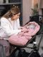 VOKSI - City extendable down footmuff 0-5y, Blush