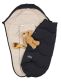 VOKSI - Explorer baby's bigger down footmuff, Black