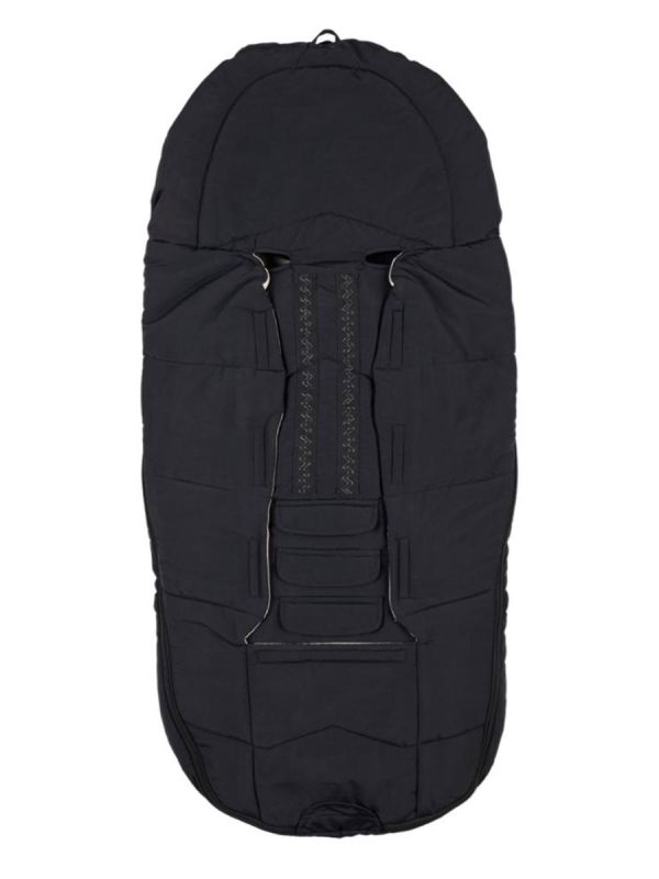 VOKSI - Explorer baby's bigger down footmuff, Black