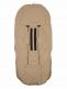 VOKSI - Explorer baby's bigger down footmuff, Dark Sand