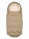 VOKSI - Explorer baby's bigger down footmuff, Dark Sand