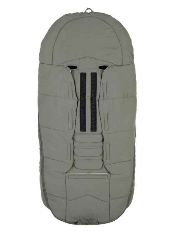 VOKSI - Explorer baby's bigger down footmuff, Meadow Green