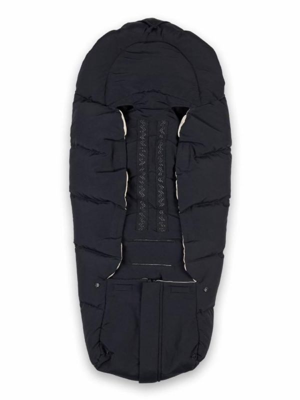 VOKSI - Move baby's down footmuff, black
