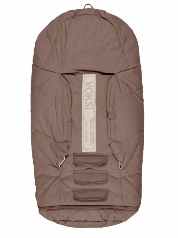 VOKSI - Sky Light sleeping bag 0–4y, Walnut