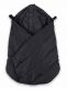 Voksi Carrier Cover – Warm wind protection for baby carrier, Black