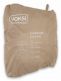 Voksi Carrier Cover – Warm wind protection for baby carrier, Dark Sand