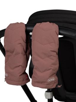 Voksi trolley gloves with studs, Maroon