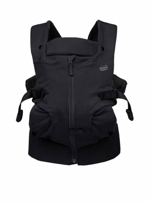 Voksi Huddle Baby Carrier Black – newborn to toddler (3.2–15 kg)
