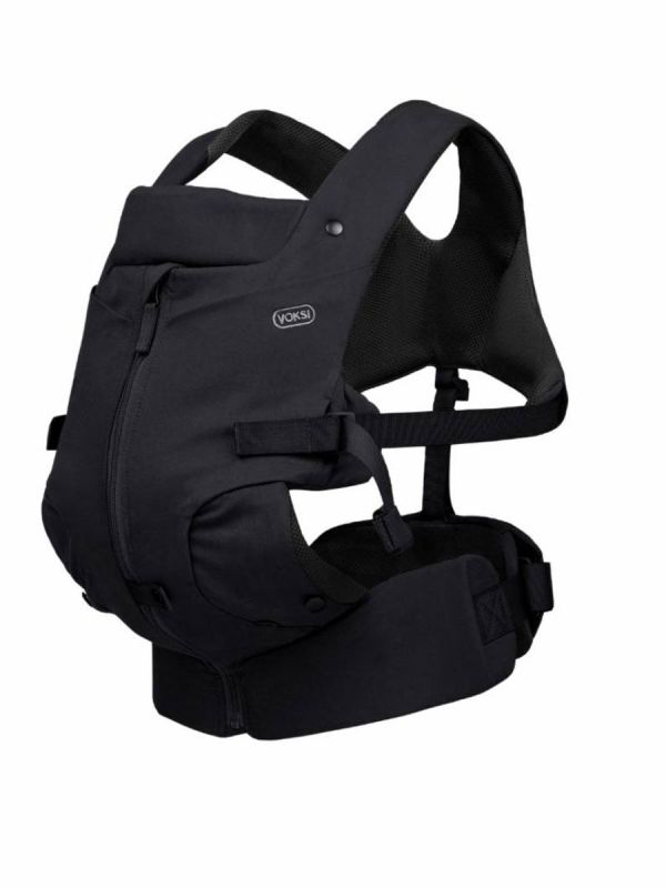 Voksi Huddle Baby Carrier Black – newborn to toddler (3.2–15 kg)