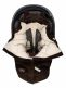 Voksi Move footmuff for car seat, 0–18mth Chocolate Snow