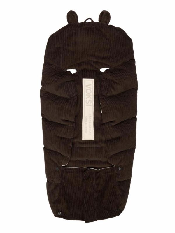 Voksi Move footmuff for car seat, 0–18mth Chocolate Snow