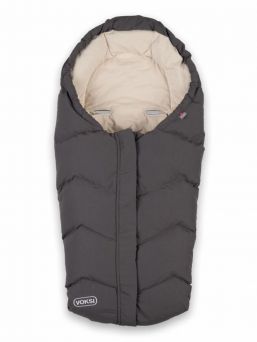 VOKSI - Move baby's down footmuff, grey