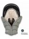 VOKSI - Move baby's down footmuff, Meadow Green